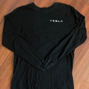 Men's Tesla Long Sleeve T-Shirt Small